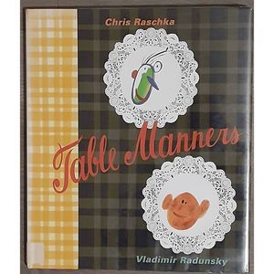 Table Manners Vladimir Radunsky hardcover book 2001 Candlewick Press